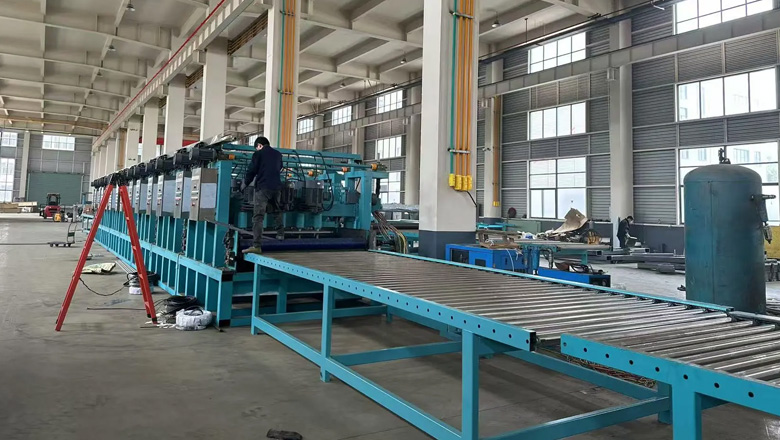 Inside the factory