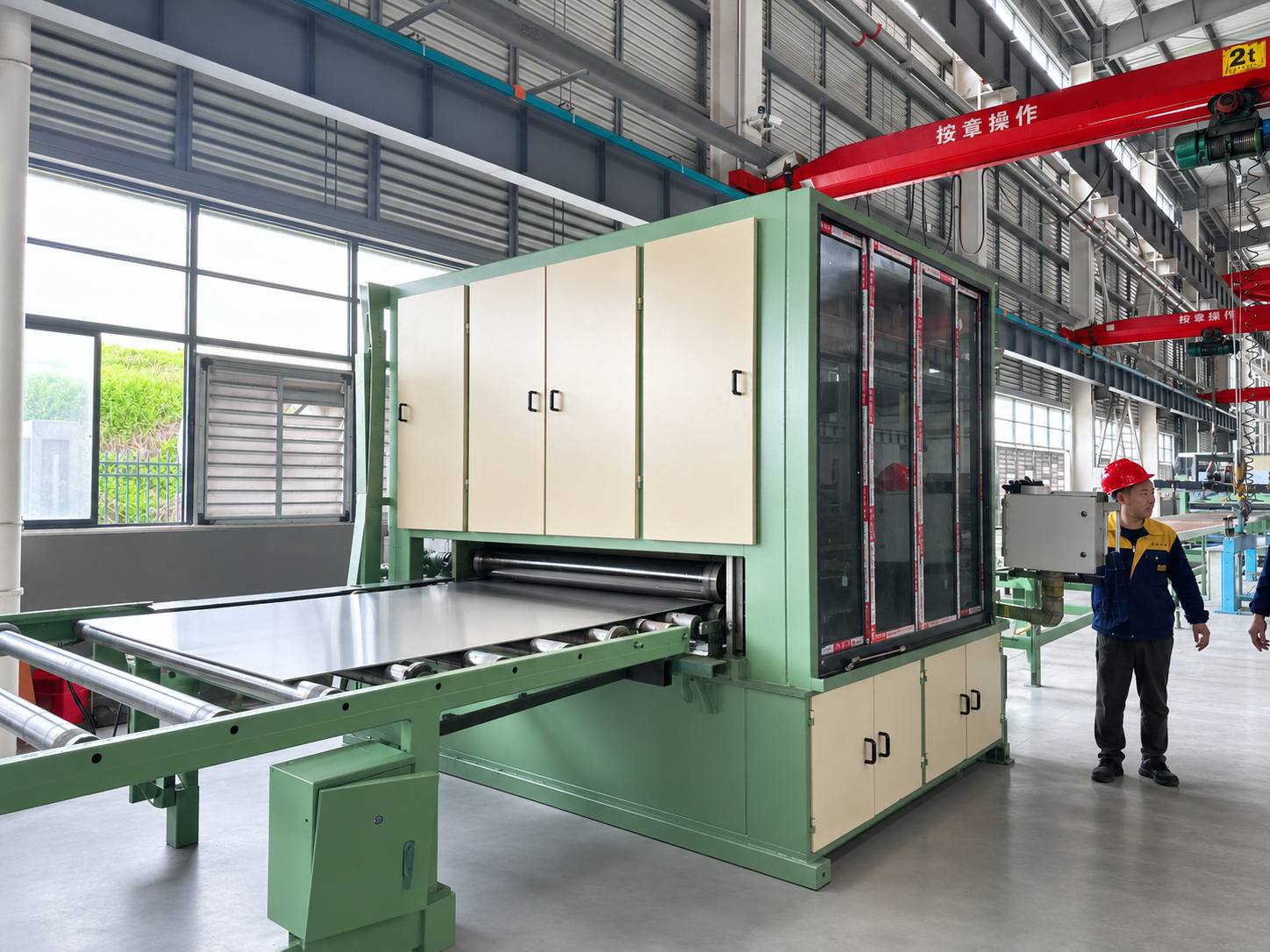 Belt HL Brushing Machine