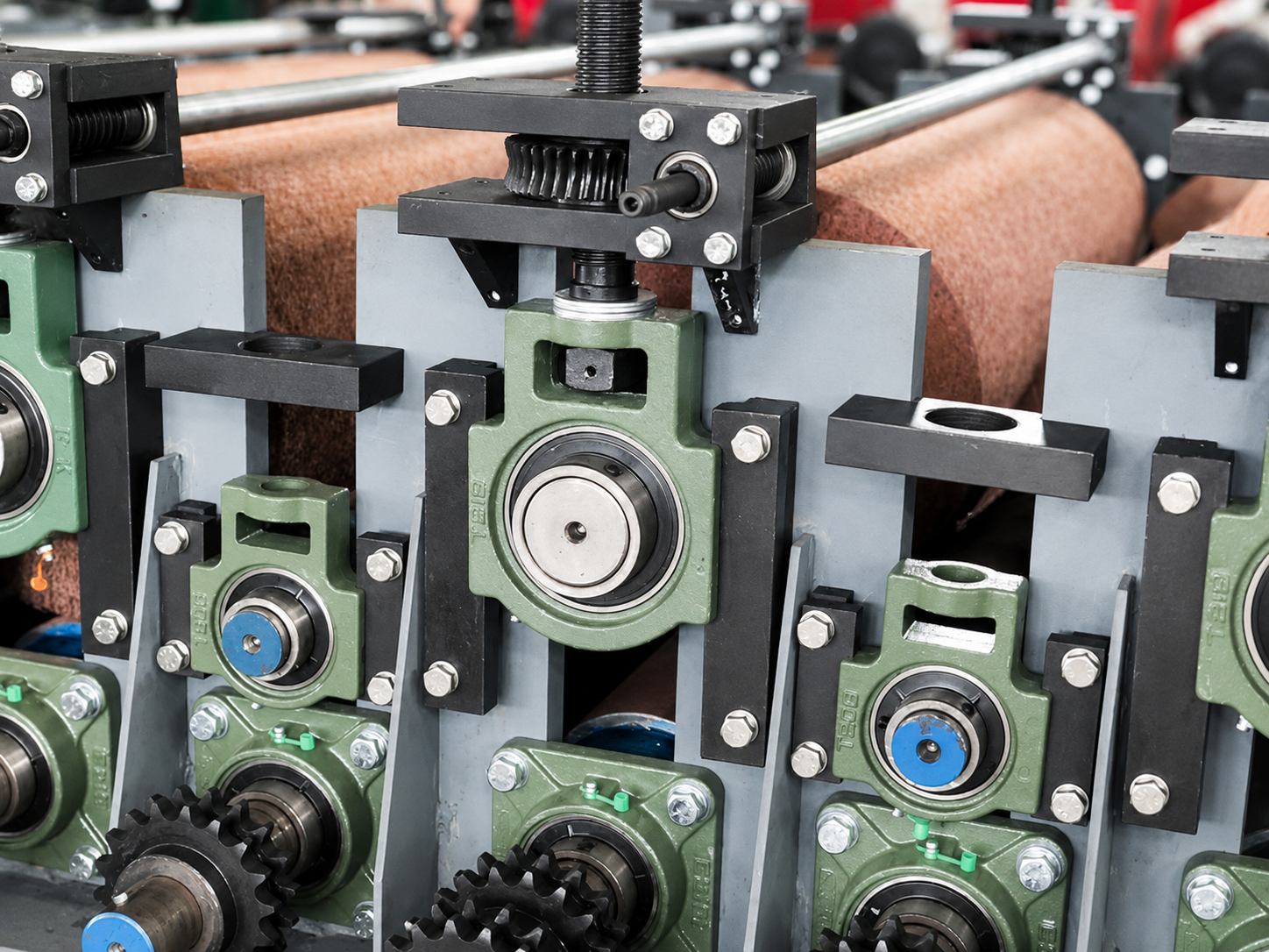 Precision Scotch-Brite Grinding Unit