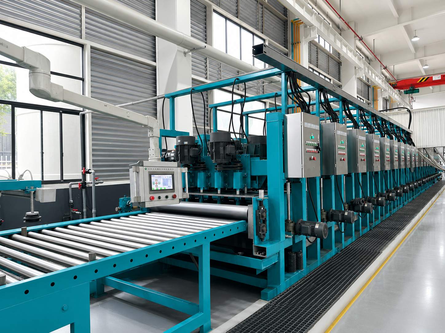 Industrial Metal Buffing Machine