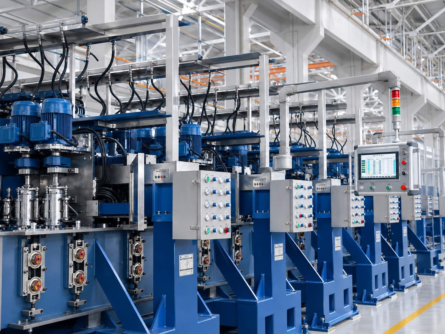 Automatic Metal Buffing Production Line