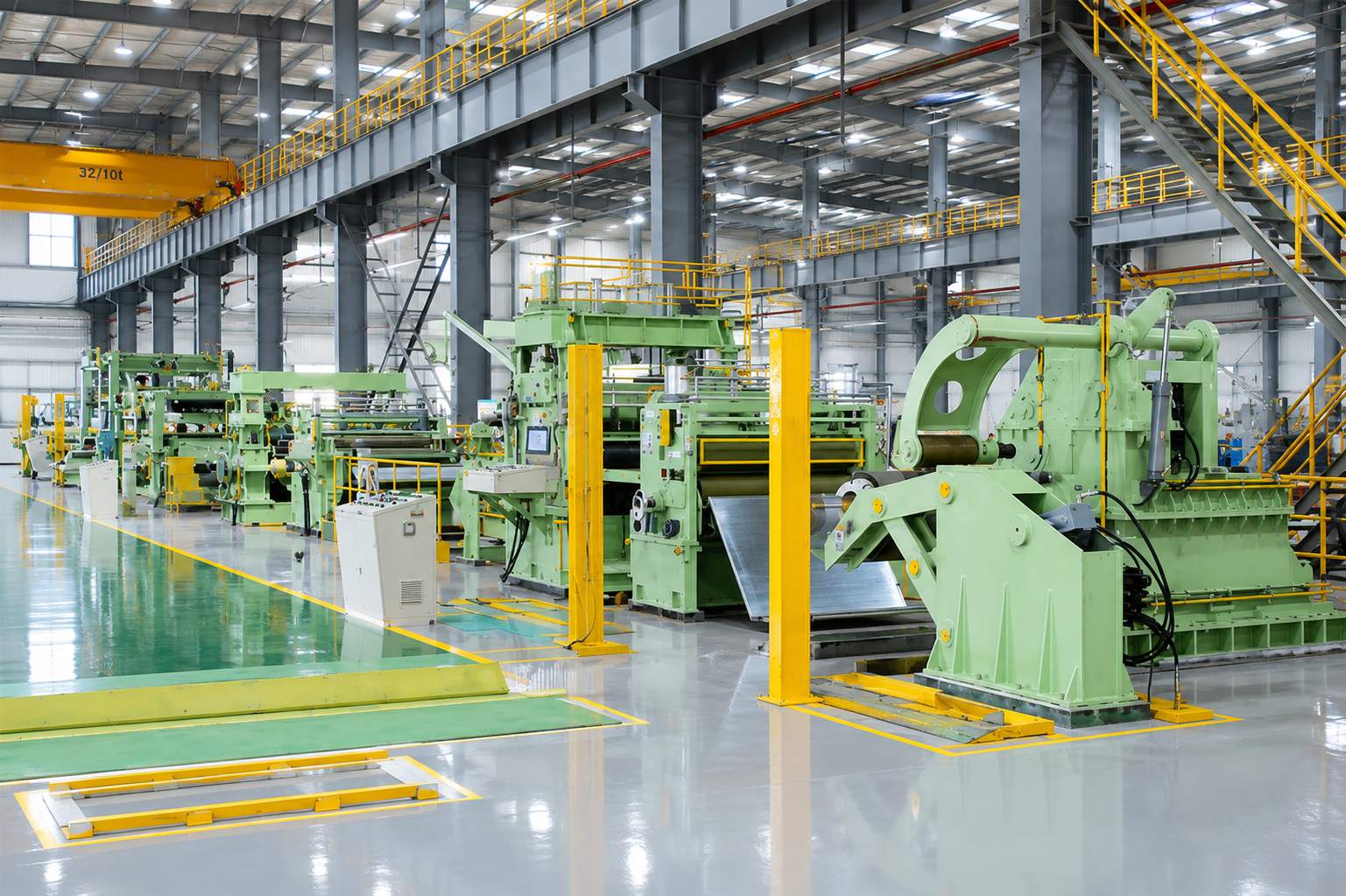 Precision Sheet Cutting Line for Decorative Metal Processing