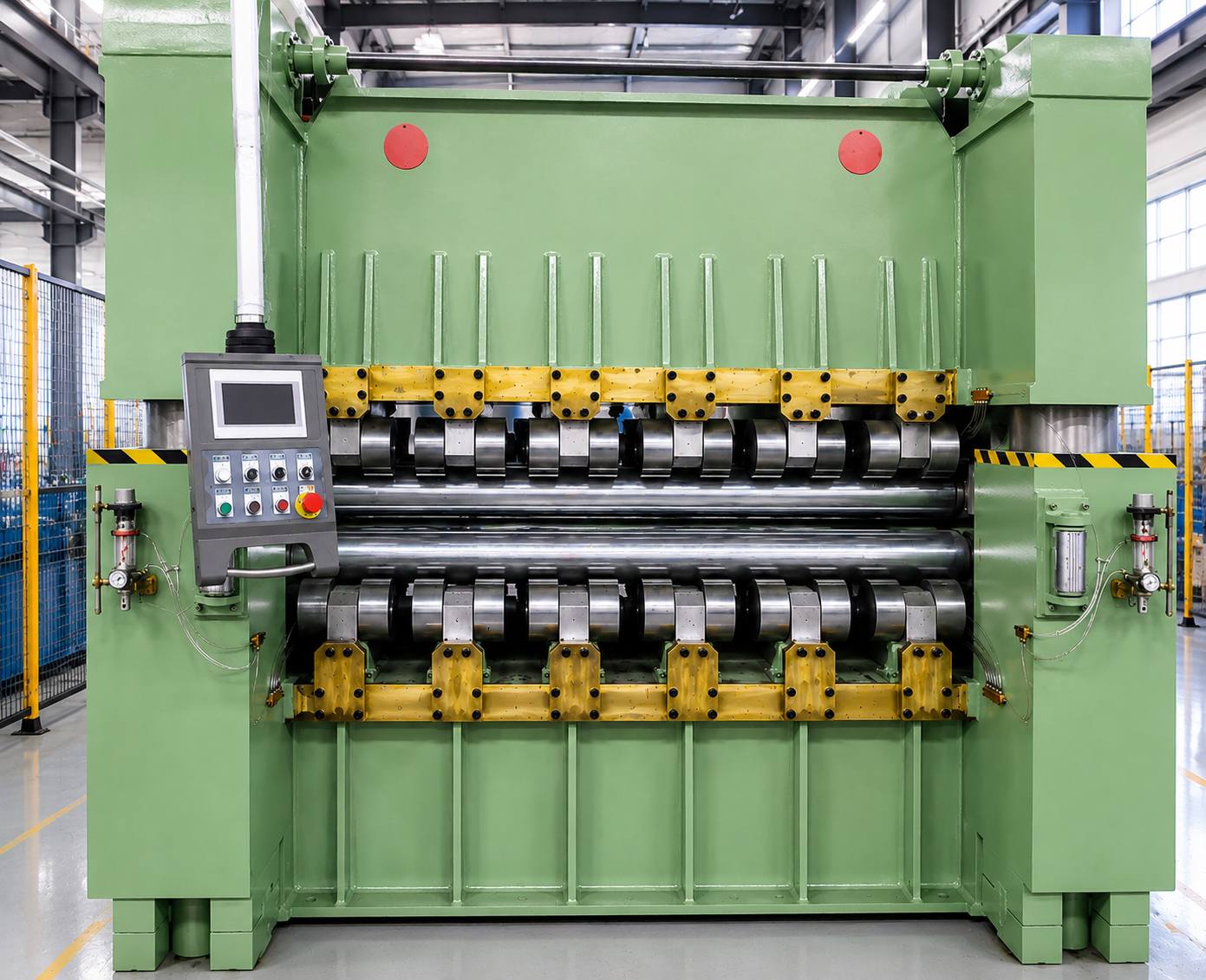 Thick Plate Flattening Solution for Heavy Metal Processing