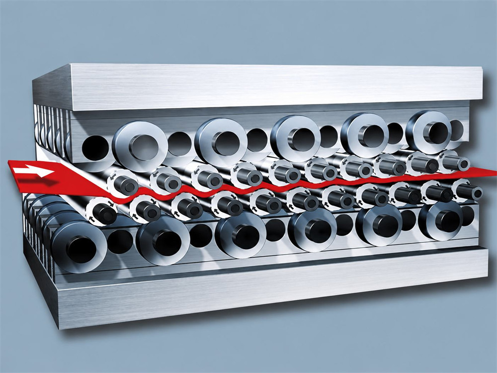 Heavy Plate Leveling Machine