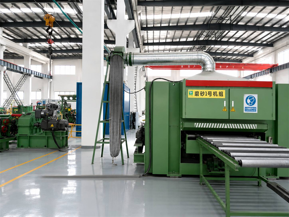 Automatic Belt Brushing & Grinding Machine