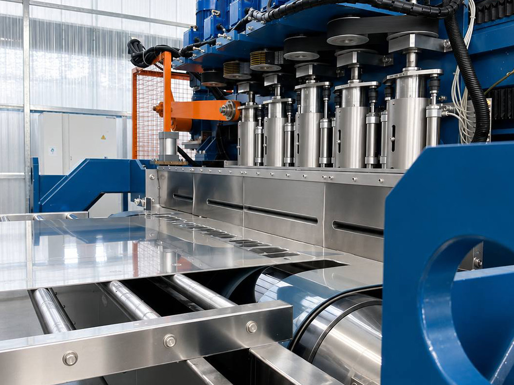 High-precision metal mirror polishing machine