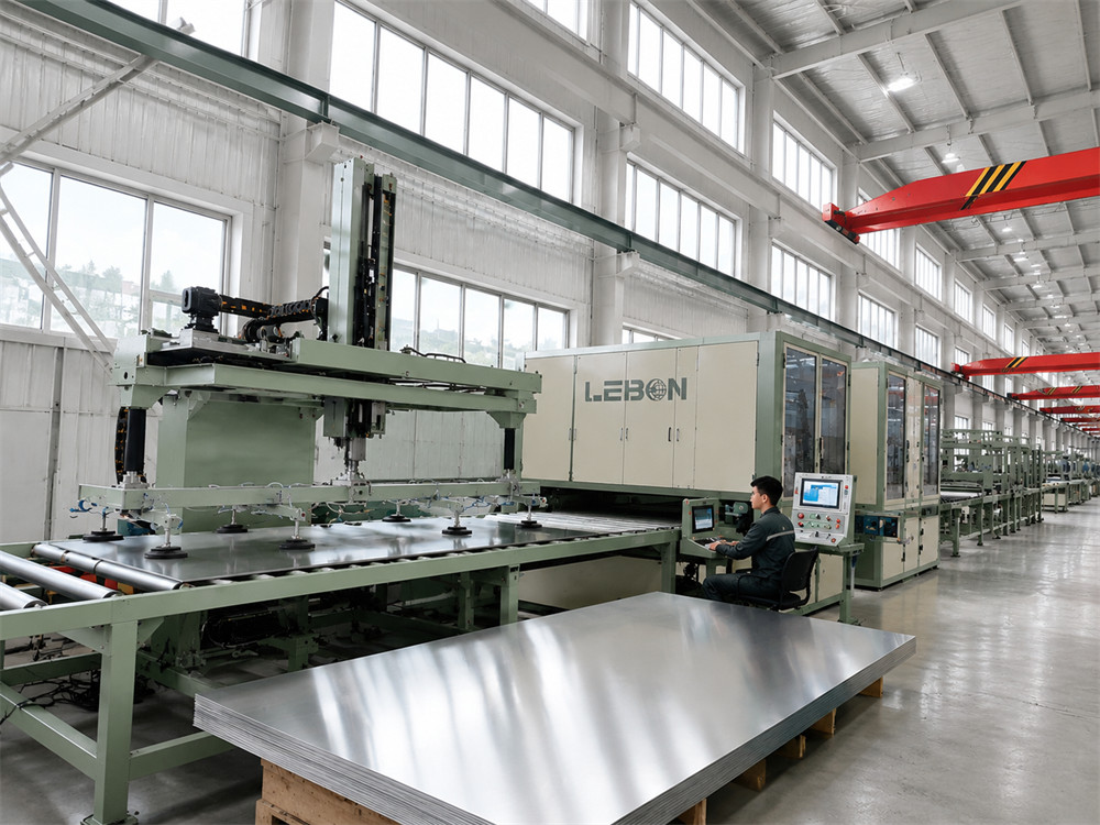 Automatic Metal Sheet Brushing Machine