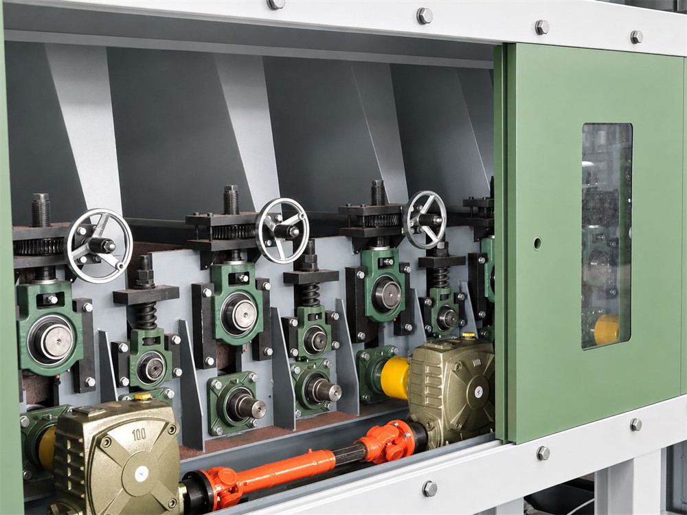 Precision Scotch-Brite Grinding Unit