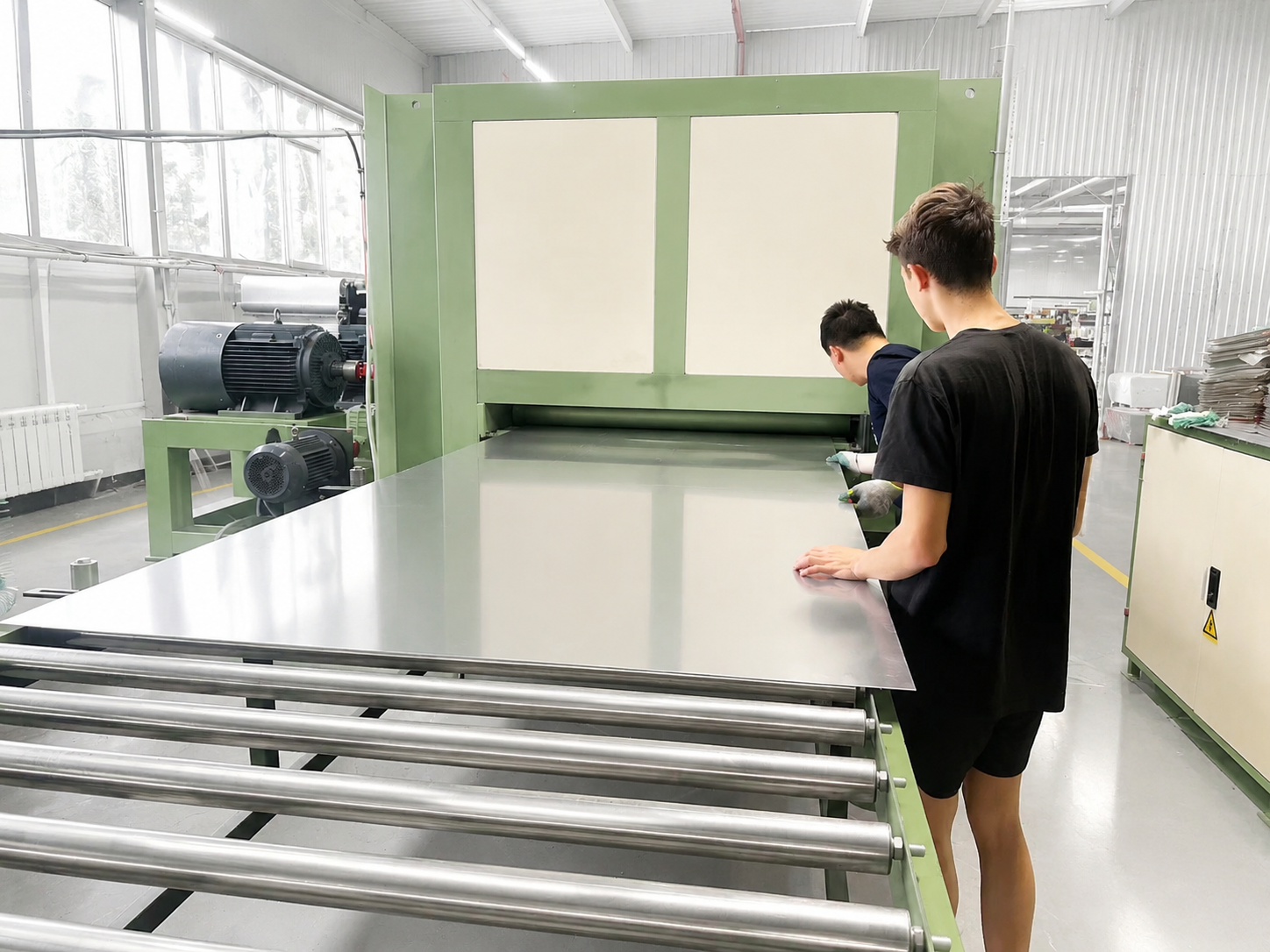 Titanium Sheet Surface Finishing Process