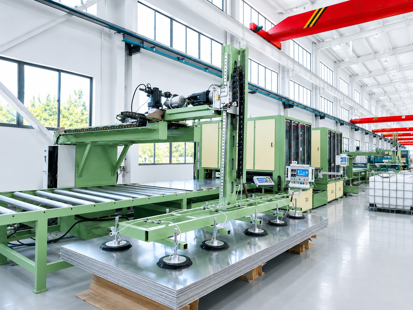 Metal Sheet Brushing Machine