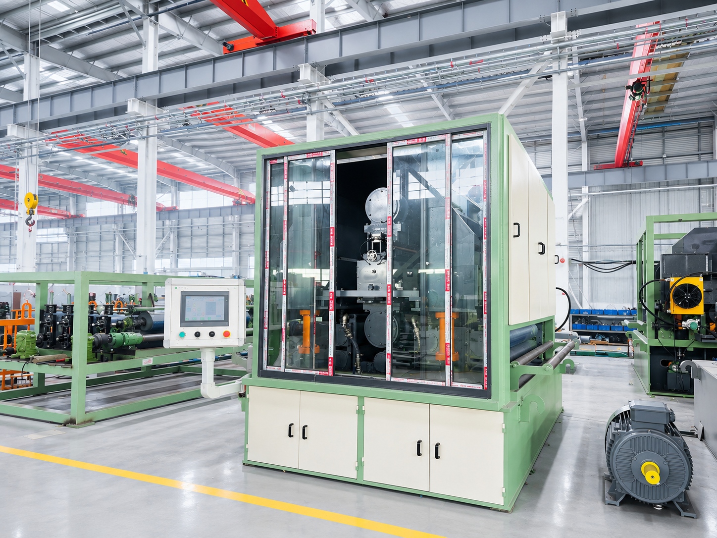 Aluminum Plate Polishing Brushing Machine