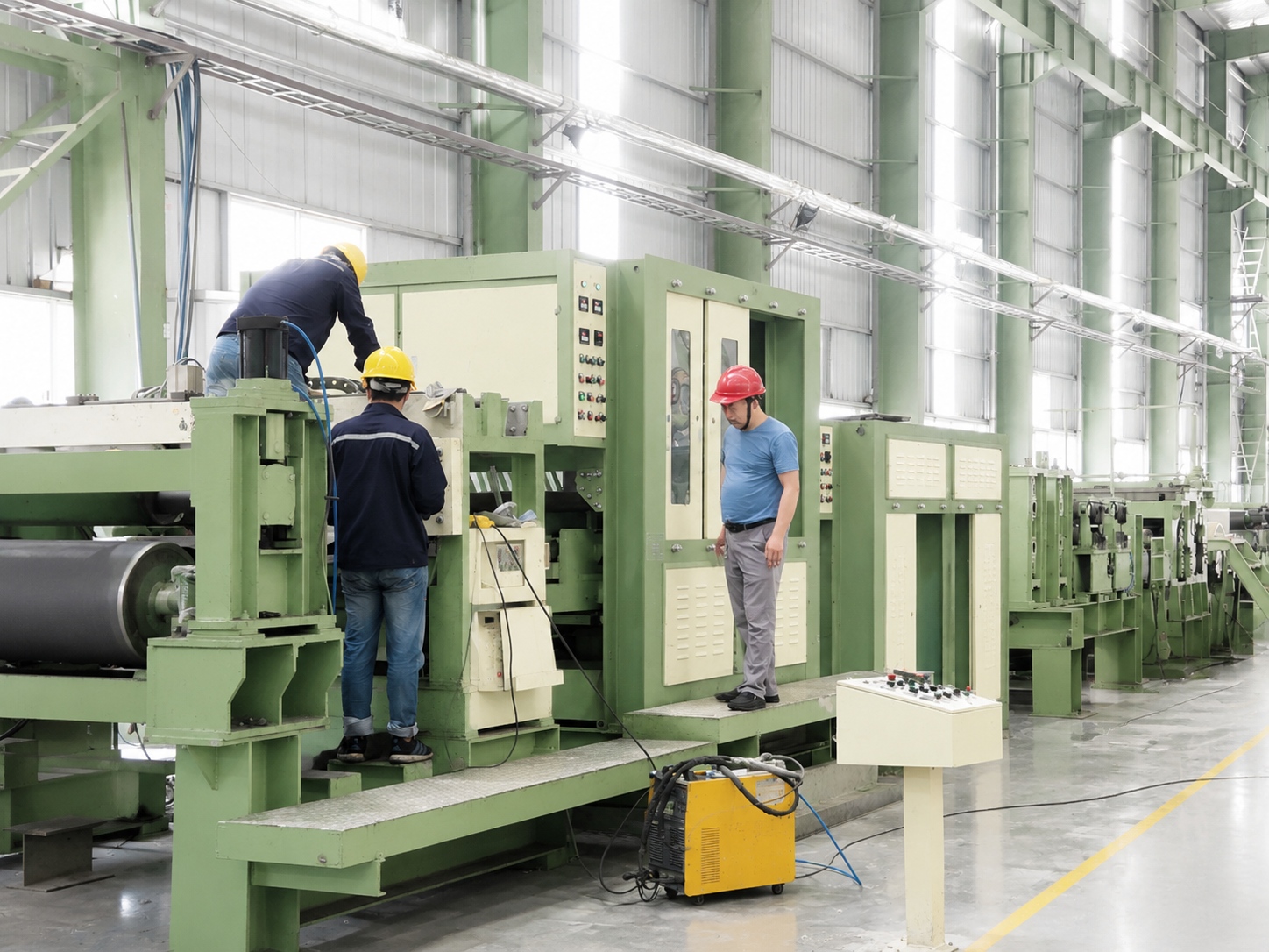 Titanium Surface Mirror Buffing Machine
