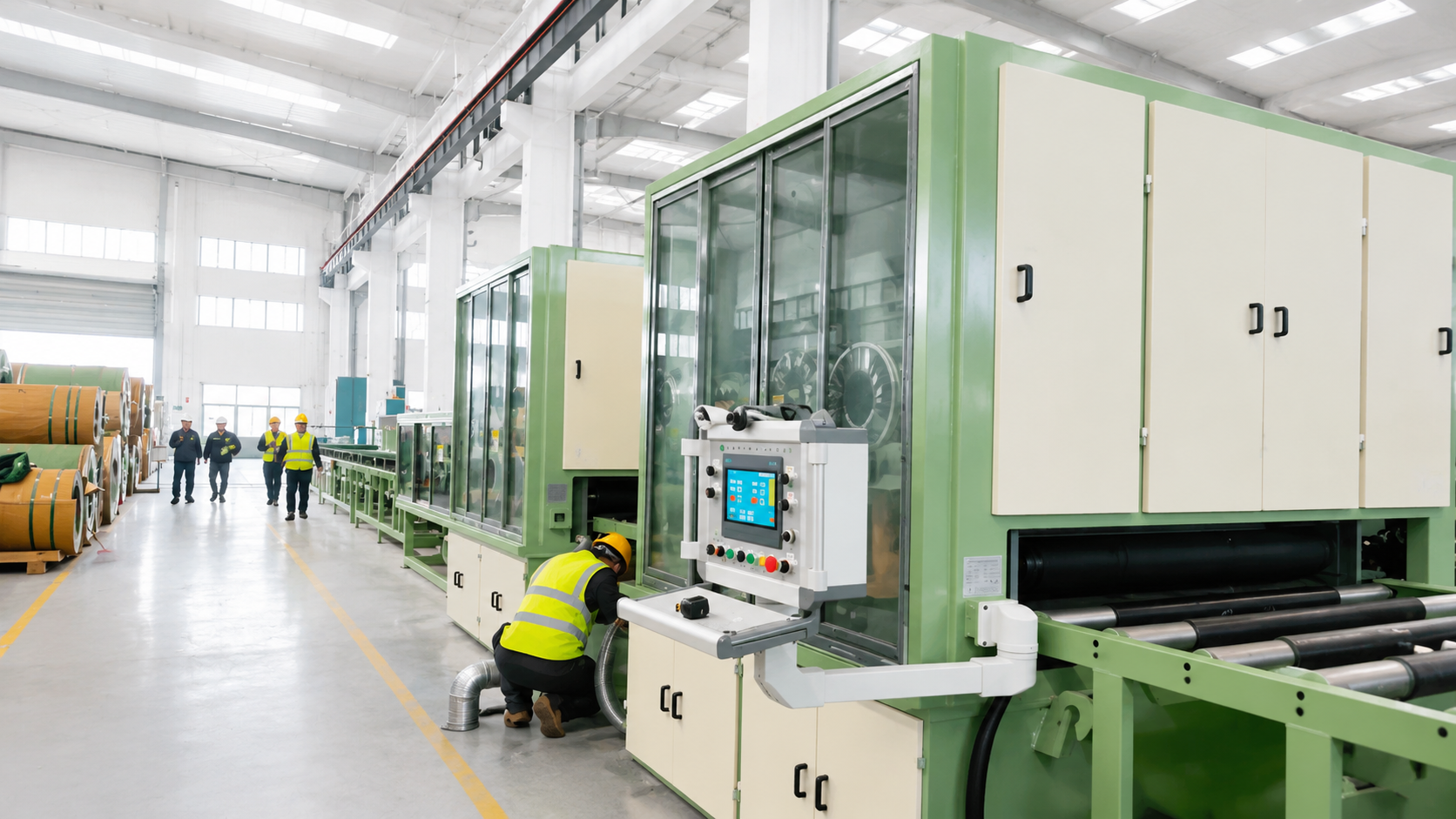 Hengjia Group: Innovative Aluminum Alloy Polishing and Brushing Production Line Enhances Aluminum Plate Processing Efficiency