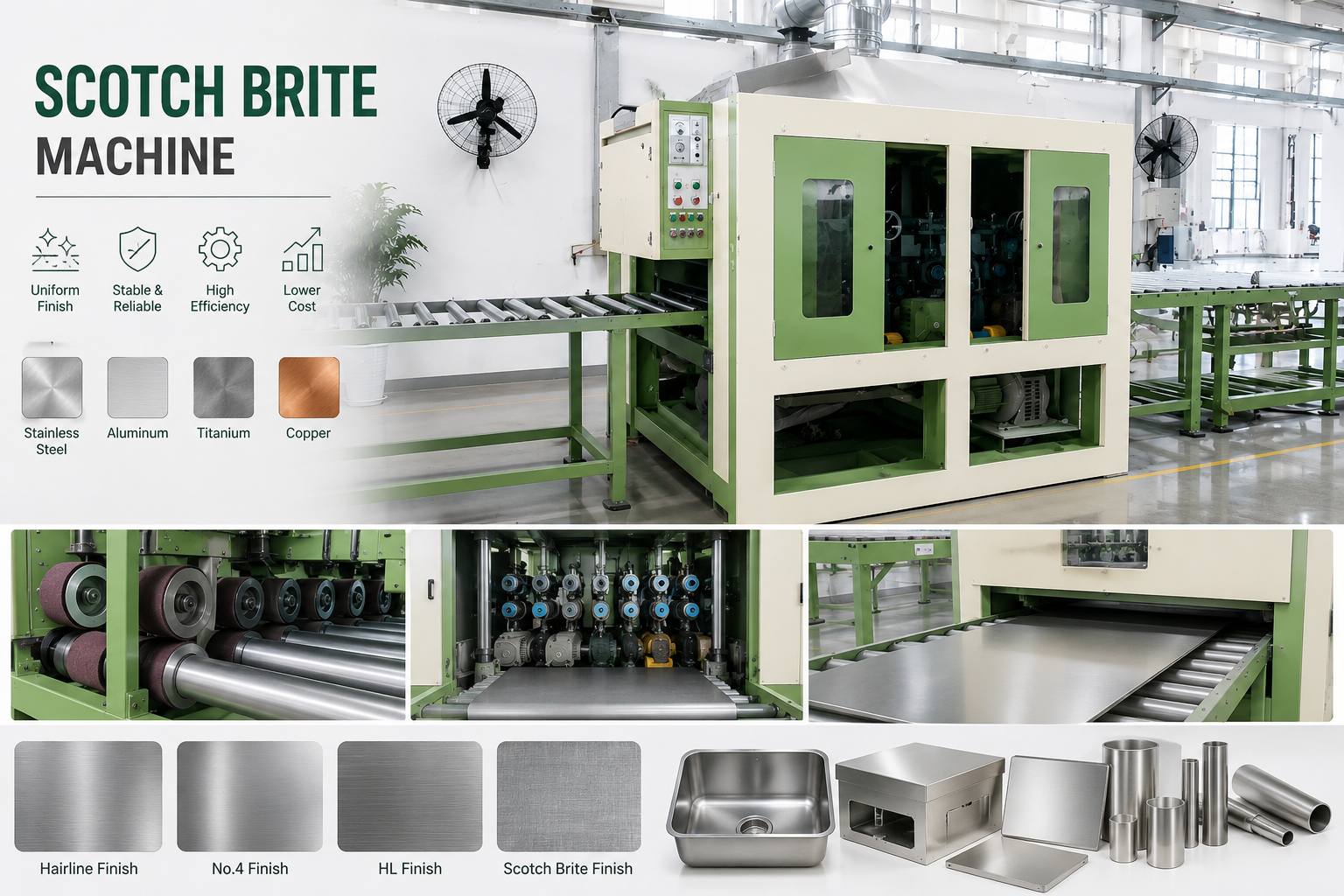 Scotch Brite (SB) Grinding