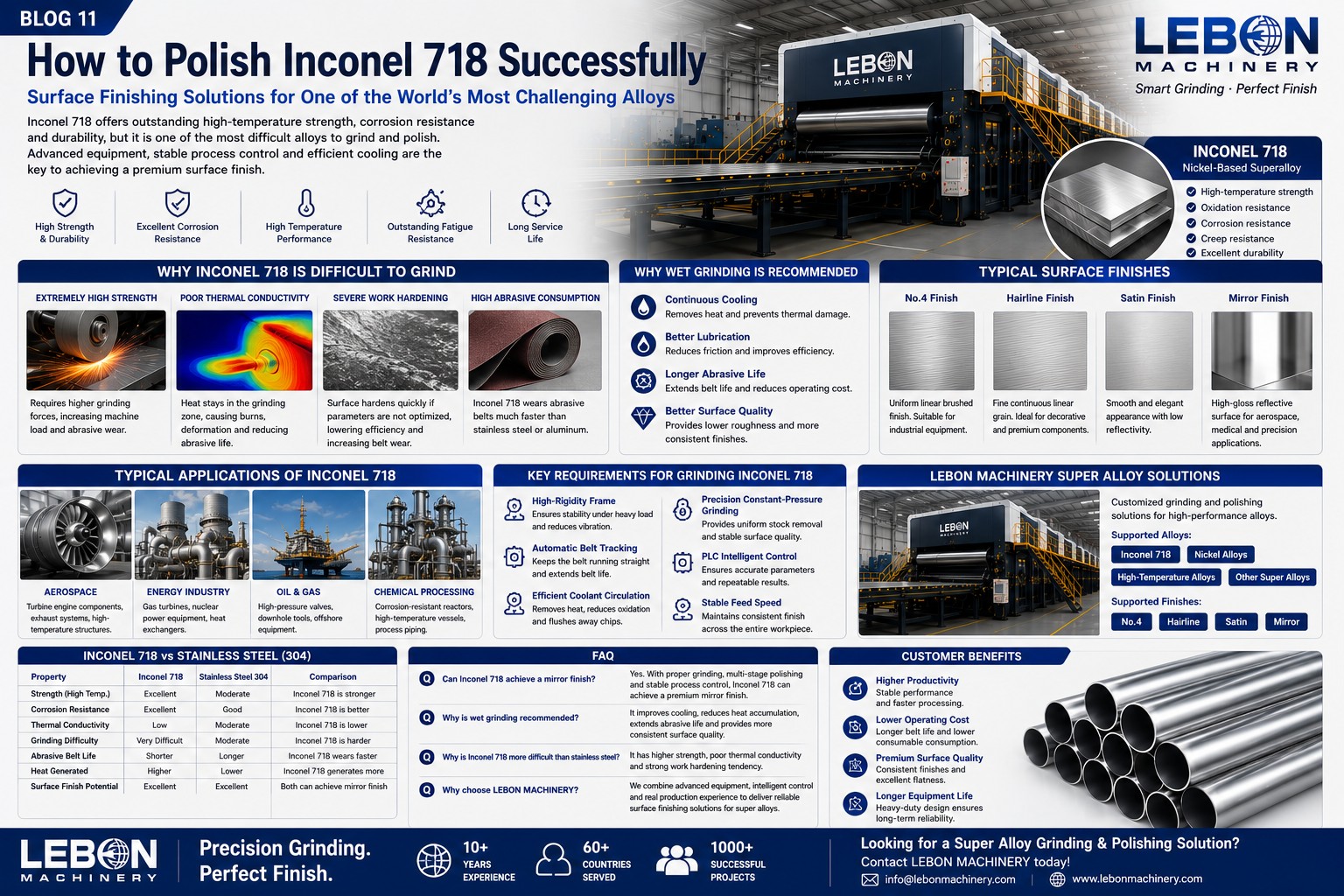 How to Polish Inconel 718 Successfully